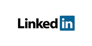 A linkedin logo is shown in this picture.