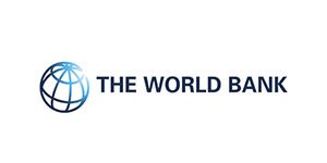 A logo of the world bank